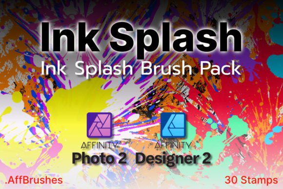 Download Ink Splash for Affinity Designer &amp; Photo - Premium Resources